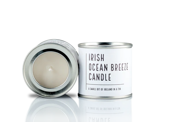 Irish Candle Tin  - Irish Ocean Breeze (Small)