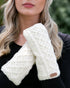 Trellis Design Handwarmers - Natural