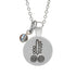 SILVER PLATE MARCH ASTROLOGY PENDANT