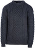 Aran Pullover Charcoal