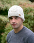 Erin Knitwear Aran Cable Turnup Hat - Natural