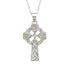 Woods Celtic Jewellery Celtic Cross Pendant - Sterling Silver