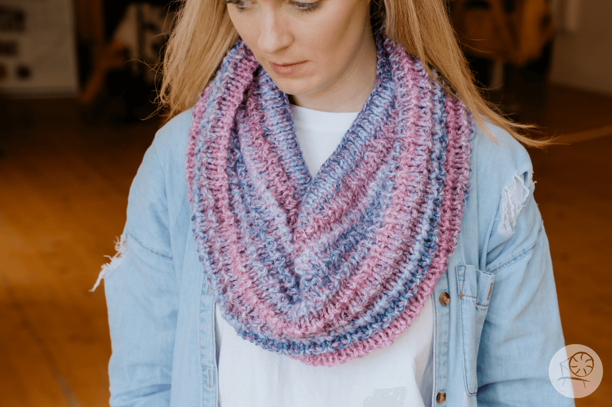 Connemara Sheep & Wool Centre Connemara Hand Knitted Snood