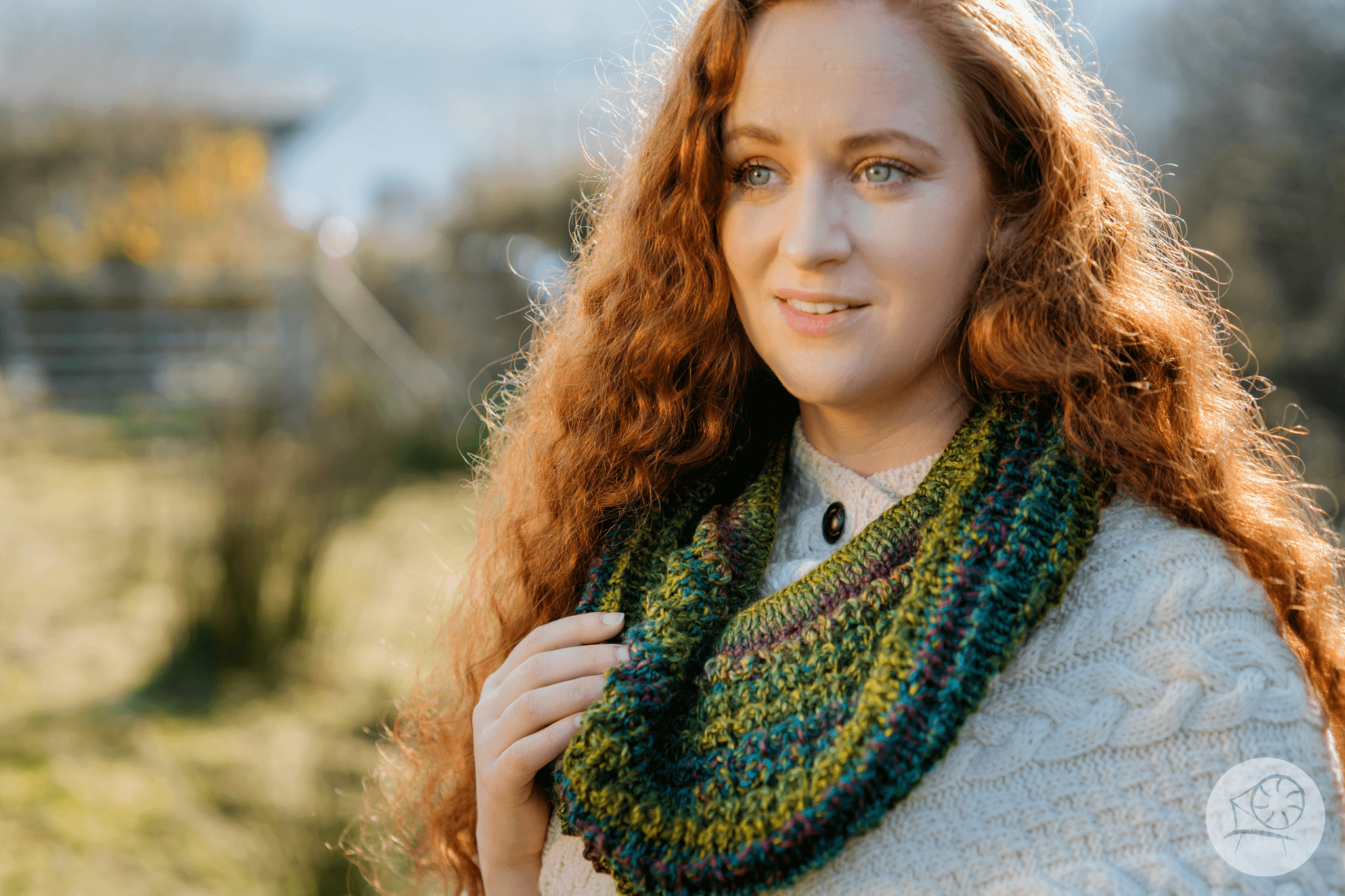 Connemara Sheep & Wool Centre Connemara Hand Knitted Snood