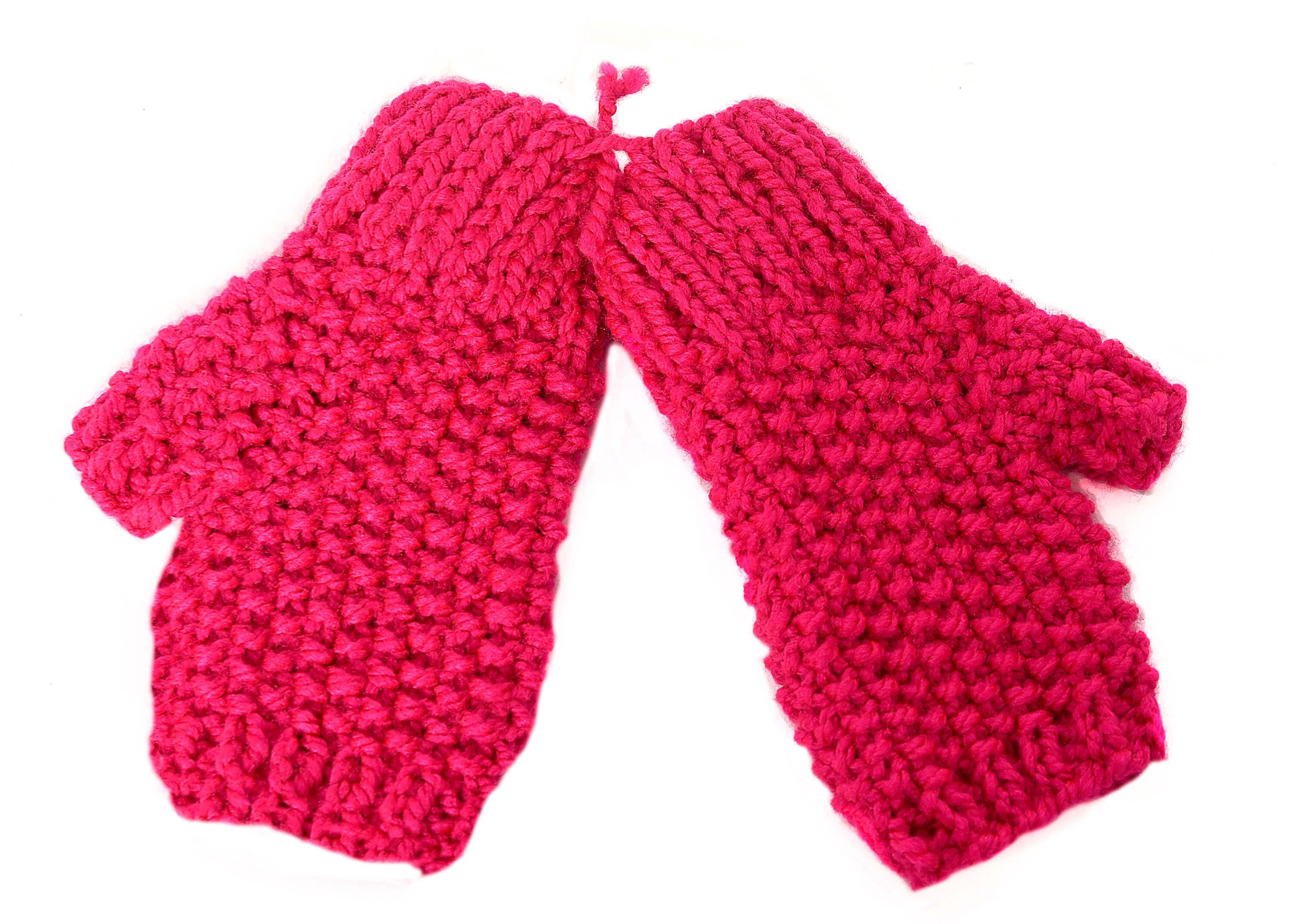 Connemara Sheep & Wool Centre Raspberry Connemara Handknitted Handwarmers
