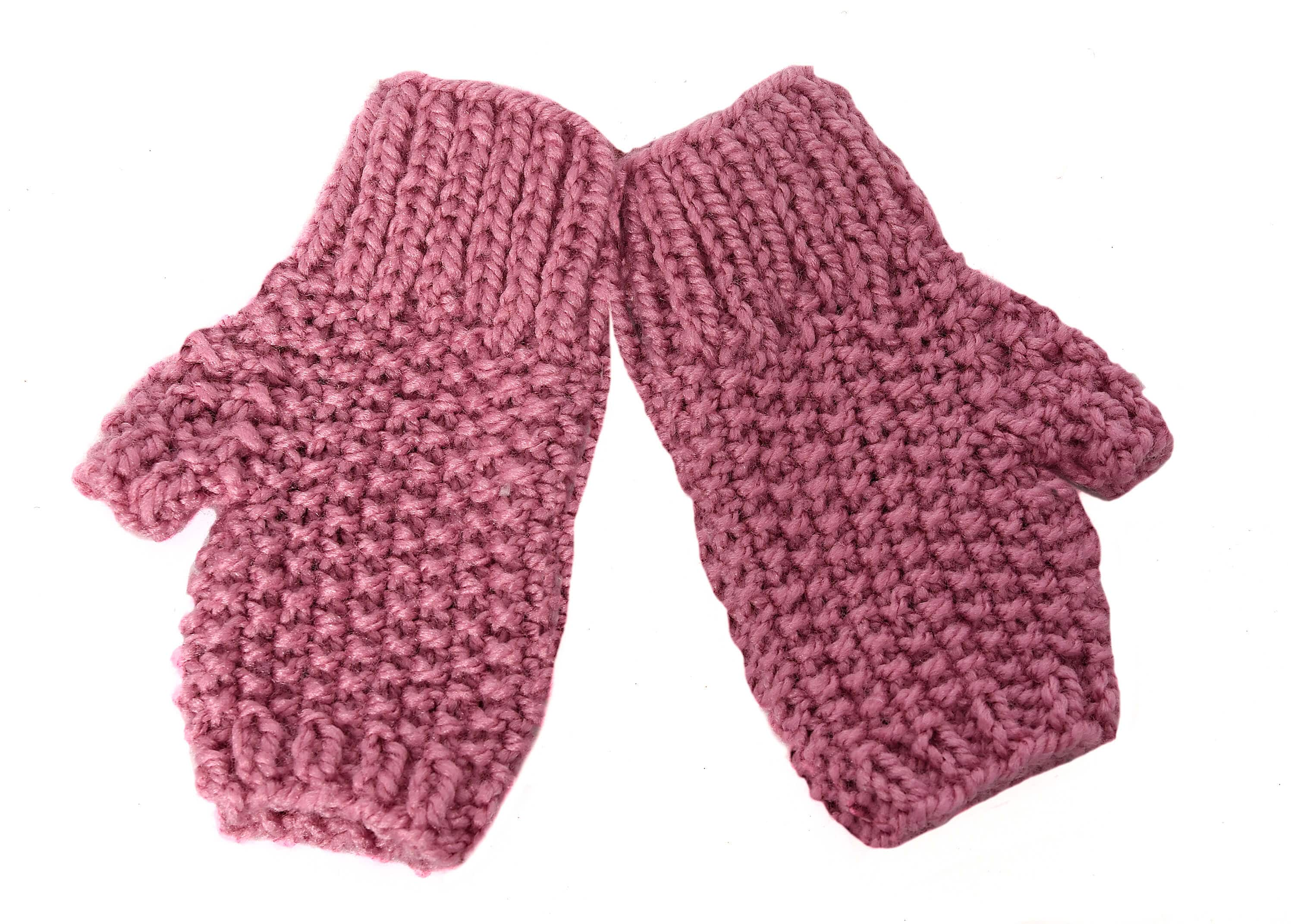 Connemara Sheep & Wool Centre Rose Connemara Handknitted Handwarmers