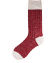 Connemara Socks Red Connemara Socks - Irish Walking Socks Small