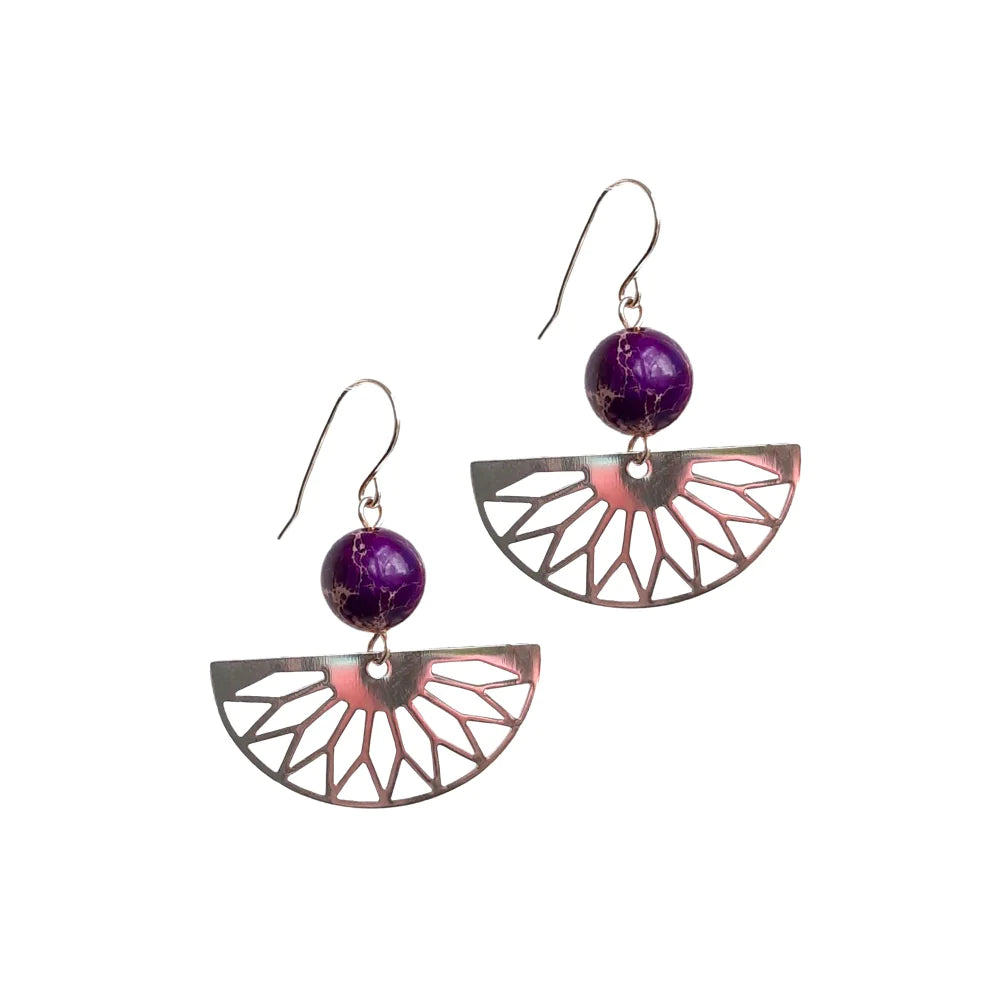 Melanie Hand Earrings - Art Deco Earring