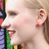 Connemara Sheep & Wool Centre Jelly Bean Glass Stud Earring