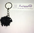 Lizzy C Black Lizzy C Sheep Keyring