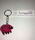Lizzy C Red Lizzy C Sheep Keyring