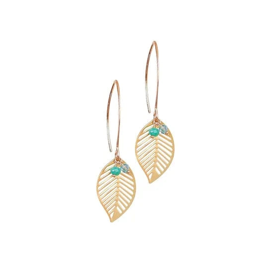 Melanie Hand Melanie Hand Earrings - Leaf Drop Earring
