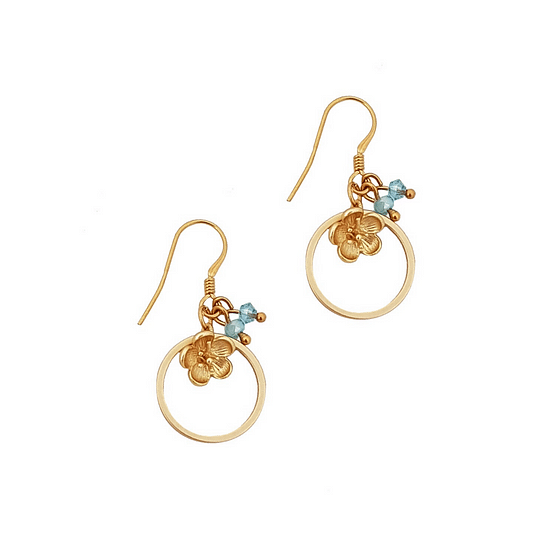 Melanie Hand Melanie Hand Earrings - Little Flower Bud Earrings