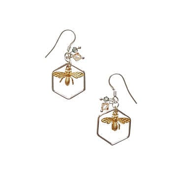Melanie Hand Melanie Hand Earrings - The Bee that's nearly isn't