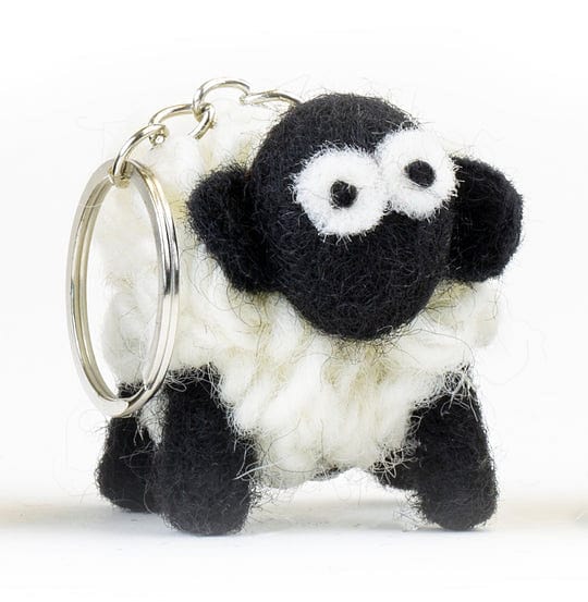 Erin Knitwear Mountain Sheep Keyring