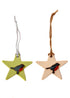 Yewfort Crafts Robin Star Decoration - Cream