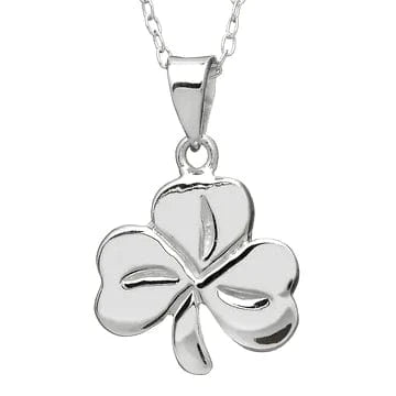 Woods Celtic Jewellery Shamrock pendant - Sterling Silver
