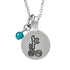 Woods Celtic Jewellery Silver Plate December Astrology Pendant