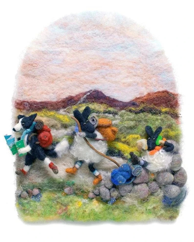 Connemara Sheep & Wool Centre Travellers Rest - Greeting Card