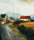 Padraig McCaul Village Road - Limited Edition Print by Padraig McCaul