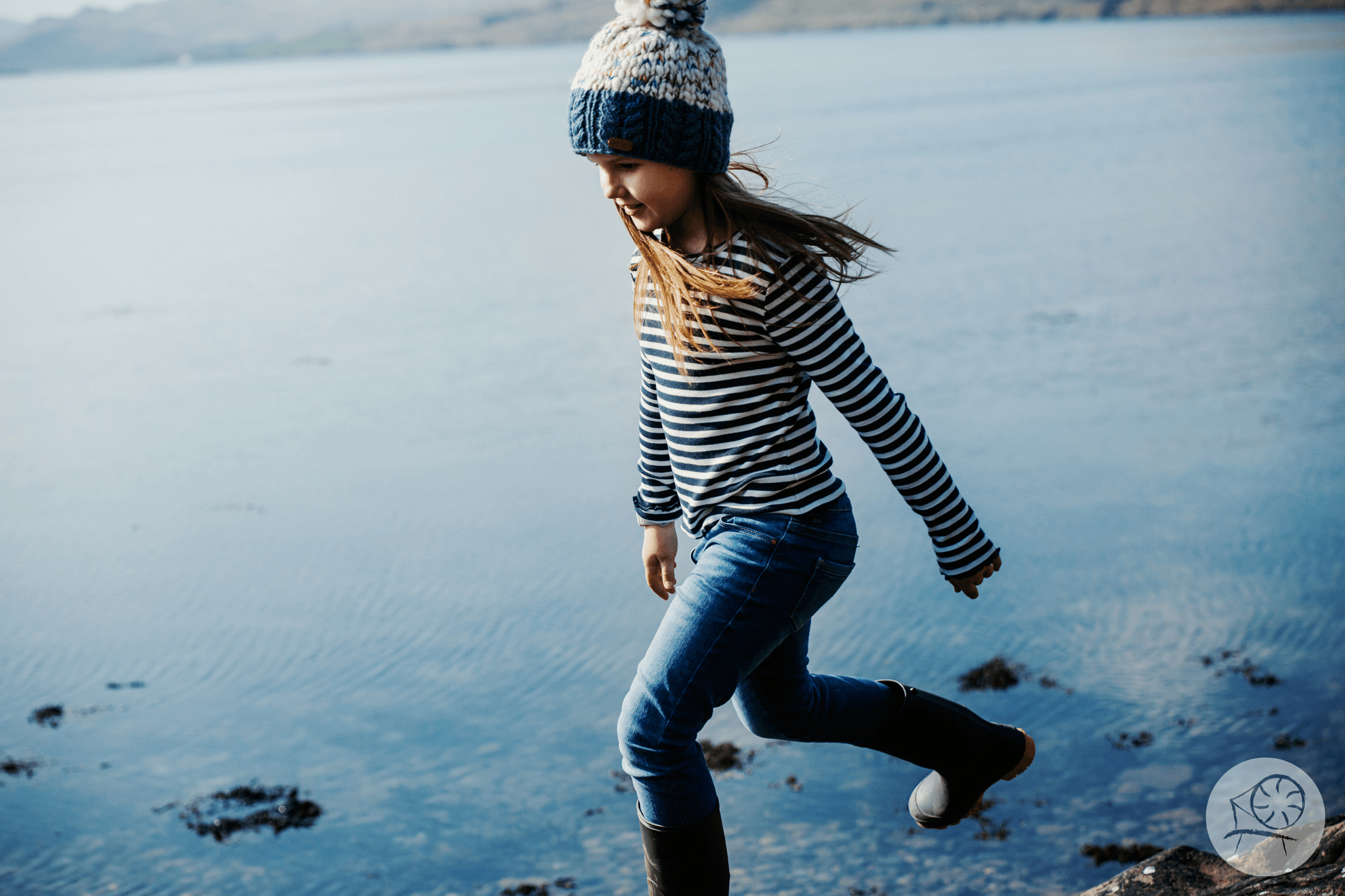 Uneven Wool Bobble Ladies Hat - Pink