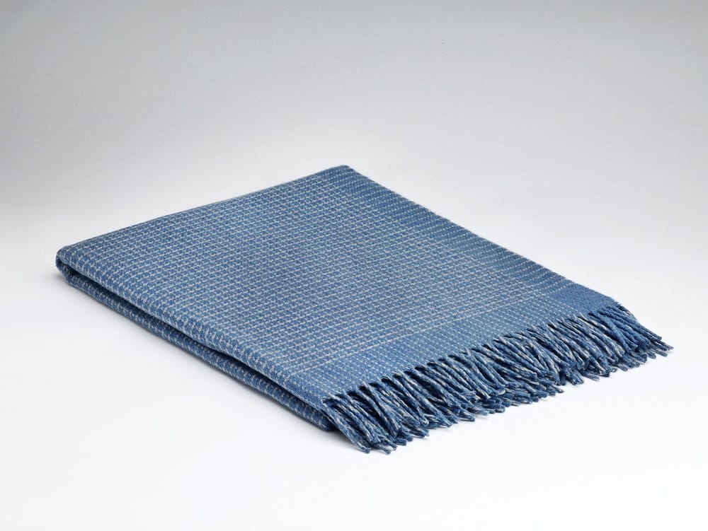 McNutt Wool Cashmere Throw - Alpine Stream
